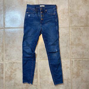 Madewell 10" High Rise Skinny Jeans